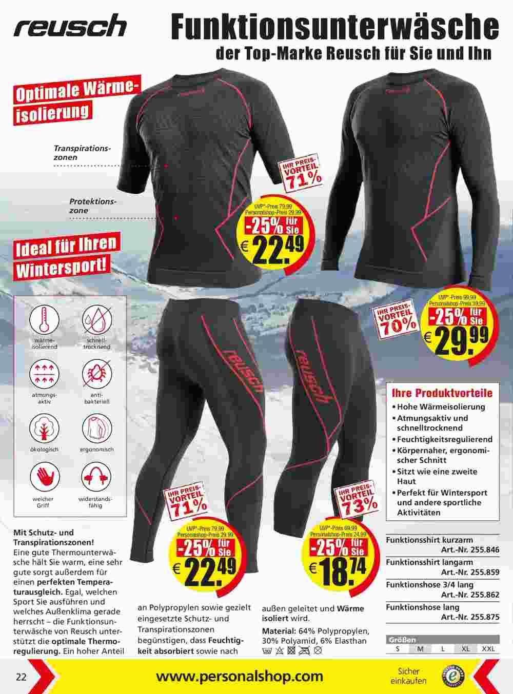 Personalshop Flugblatt (ab 30.09.2023) - Angebote und Prospekt - Seite 22