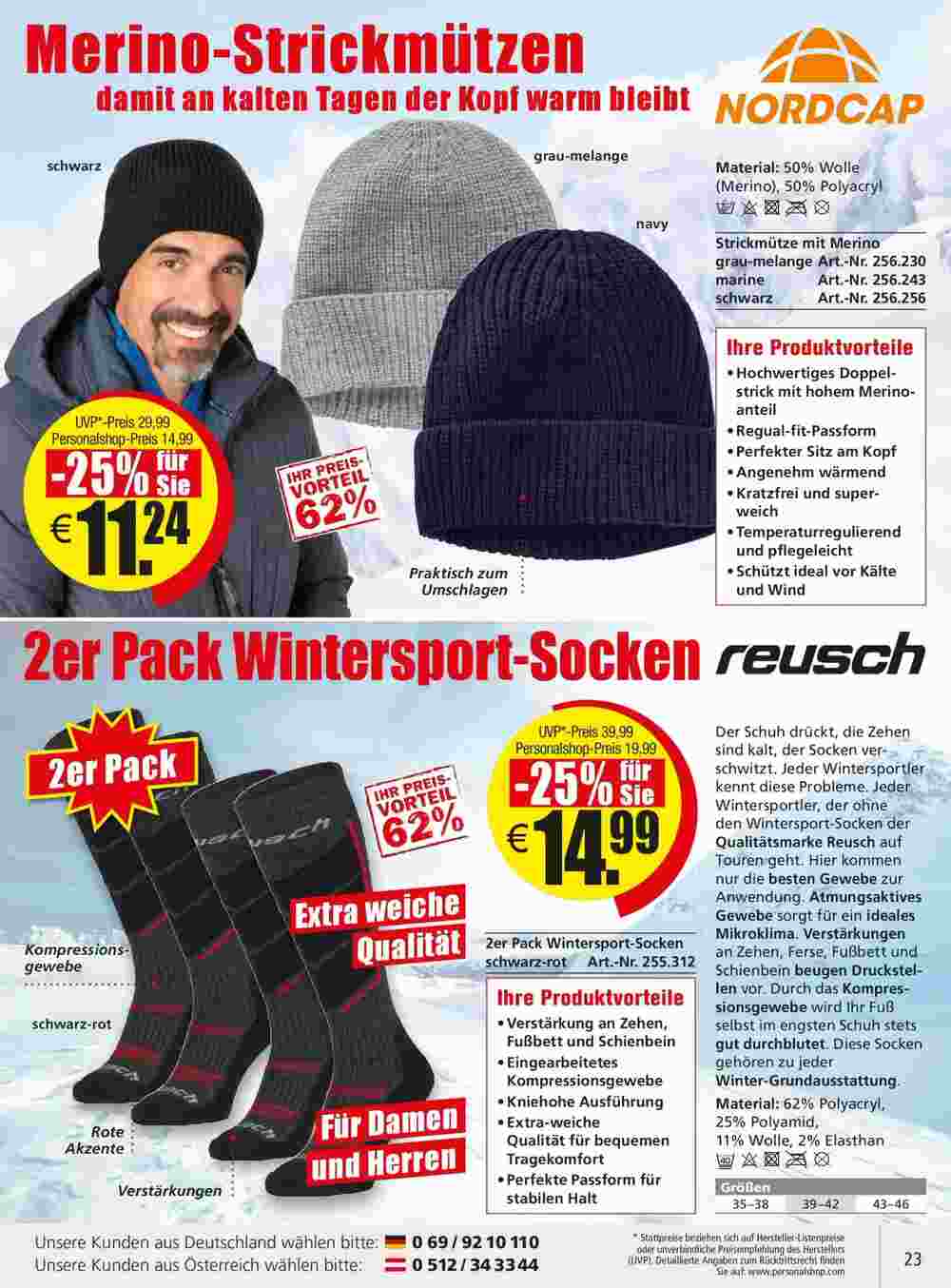 Personalshop Flugblatt (ab 30.09.2023) - Angebote und Prospekt - Seite 23