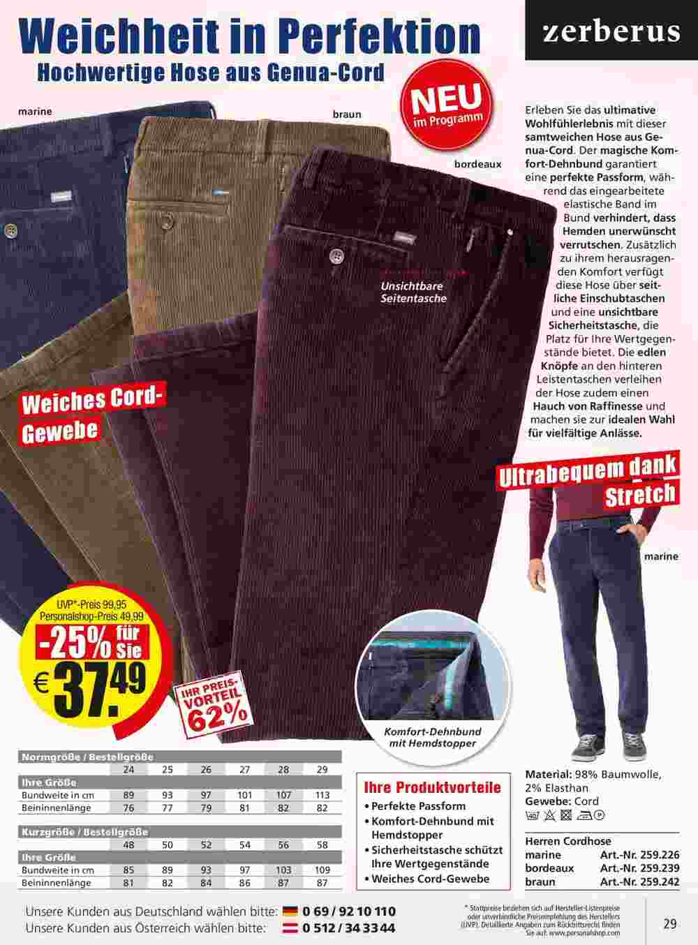 Personalshop Flugblatt (ab 30.09.2023) - Angebote und Prospekt - Seite 29