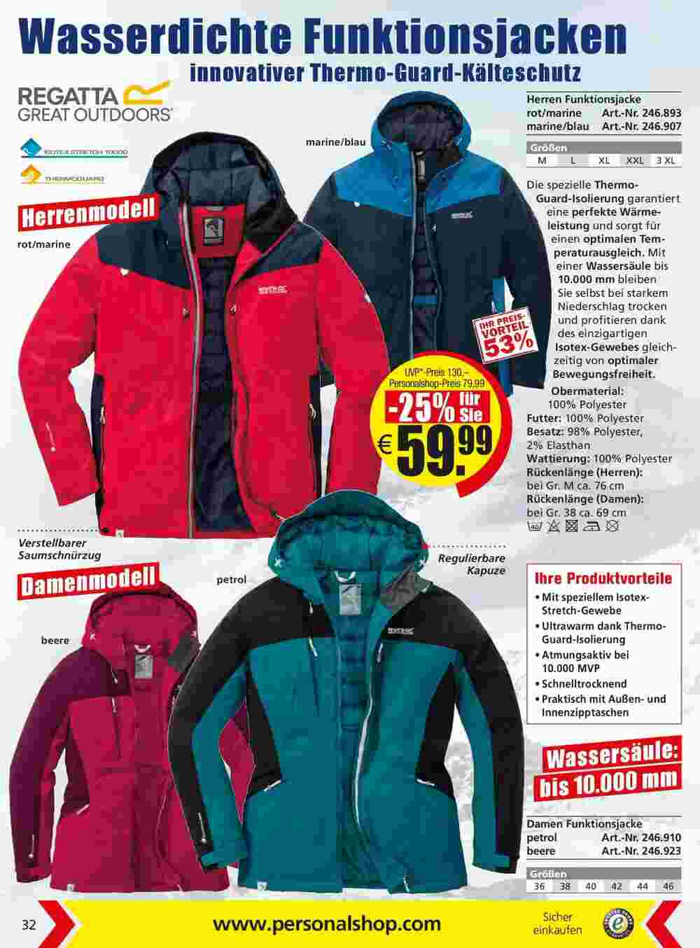 Personalshop Flugblatt (ab 30.09.2023) - Angebote und Prospekt - Seite 32