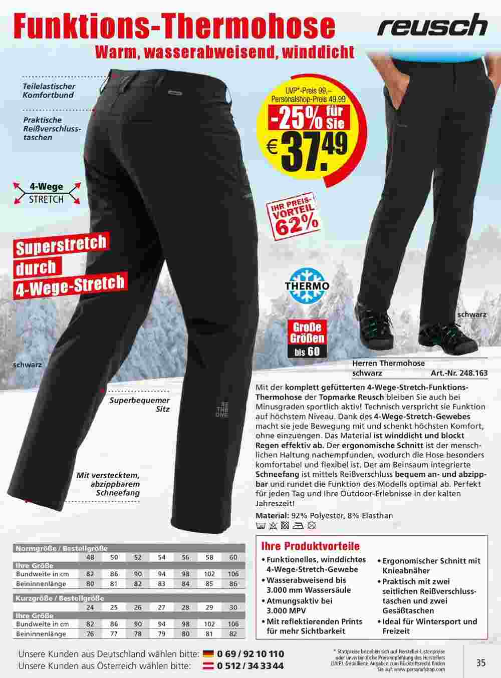 Personalshop Flugblatt (ab 30.09.2023) - Angebote und Prospekt - Seite 35