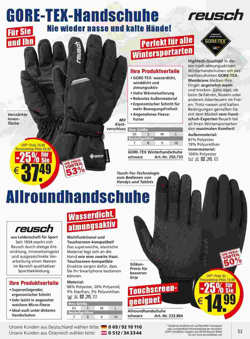 Personalshop Flugblatt (ab 30.09.2023) - Angebote und Prospekt - Seite 53