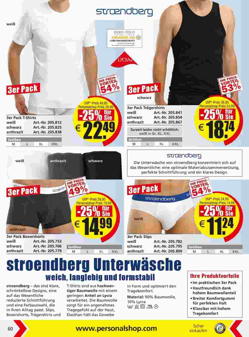 Personalshop Flugblatt (ab 30.09.2023) - Angebote und Prospekt - Seite 60