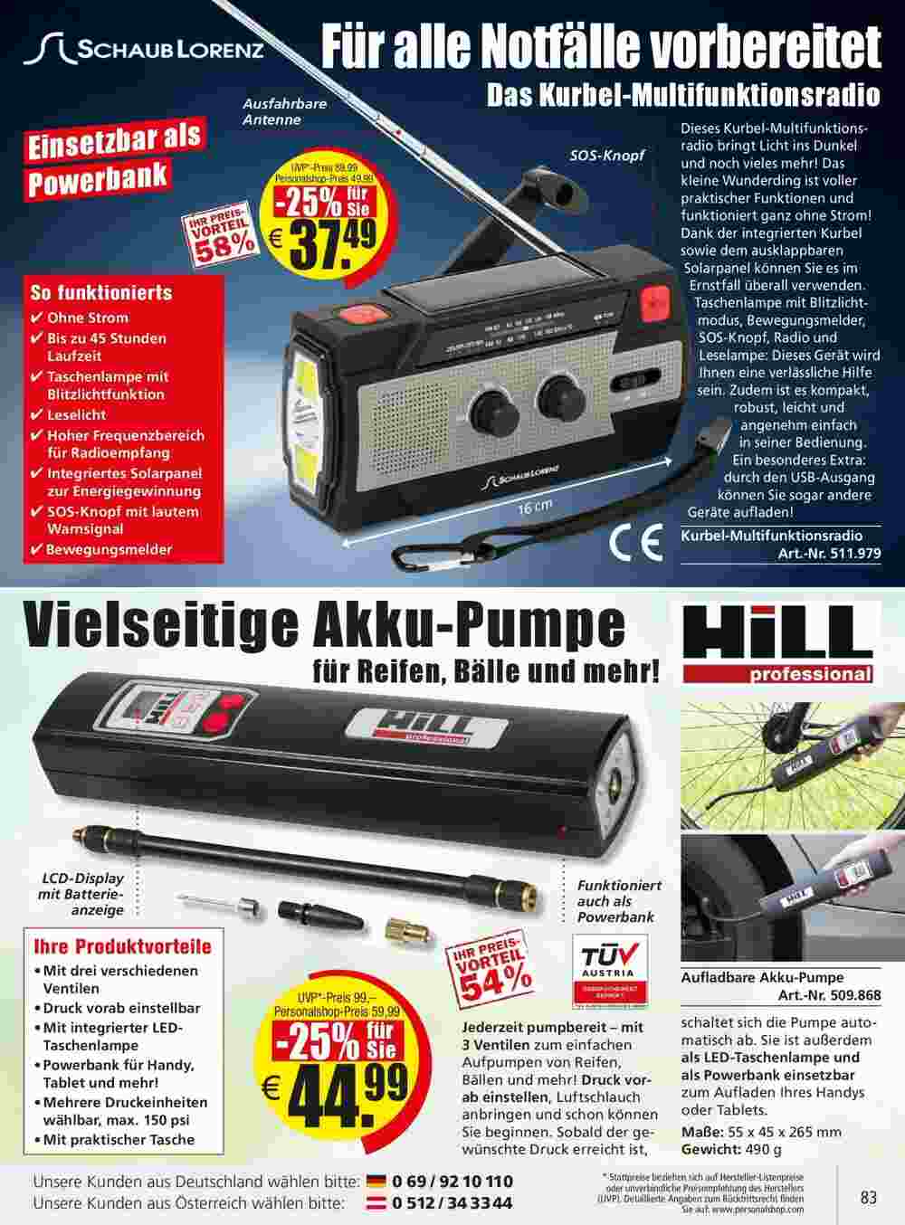 Personalshop Flugblatt (ab 30.09.2023) - Angebote und Prospekt - Seite 83