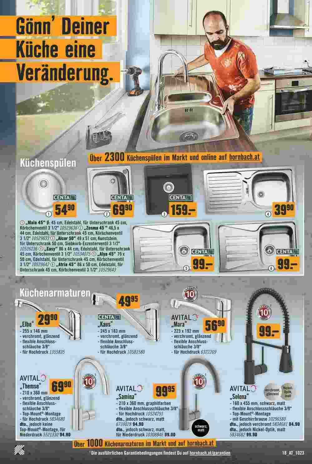 Hornbach Flugblatt (ab 01.10.2023) - Angebote und Prospekt - Seite 18