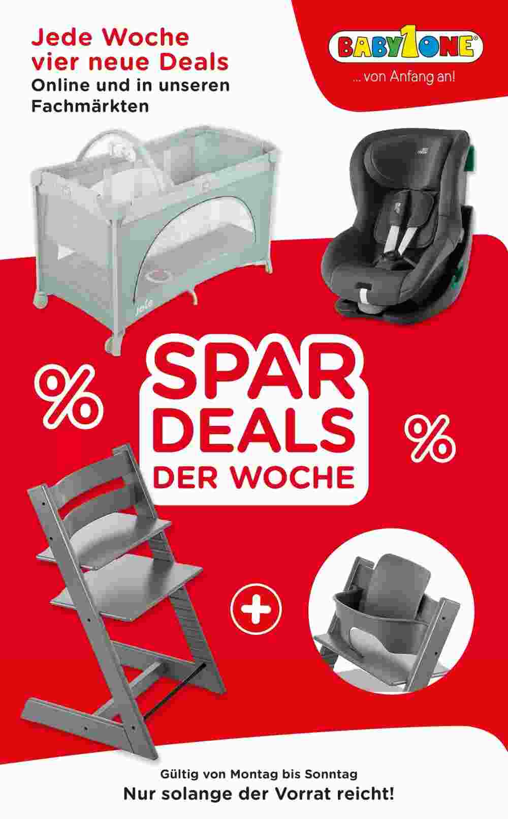 BabyOne Flugblatt (ab 01.10.2023) - Angebote und Prospekt - Seite 1