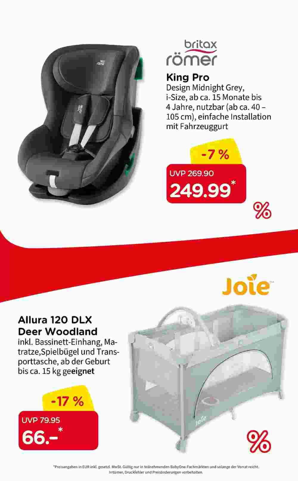 BabyOne Flugblatt (ab 01.10.2023) - Angebote und Prospekt - Seite 2