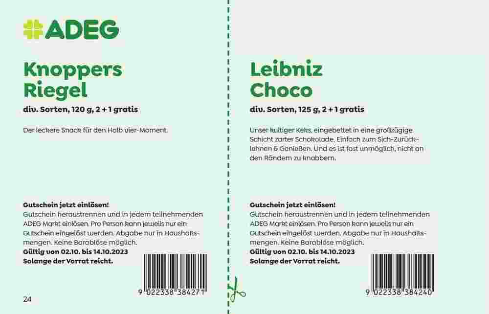 ADEG Flugblatt (ab 02.10.2023) - Angebote und Prospekt - Seite 24