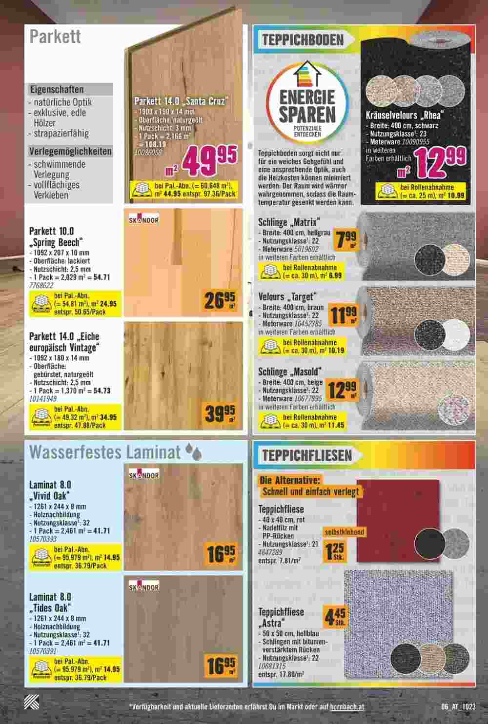 Hornbach Flugblatt (ab 02.10.2023) - Angebote und Prospekt - Seite 6