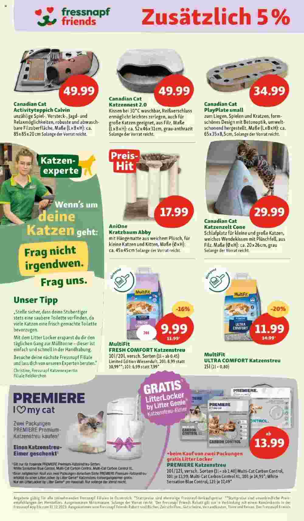 Fressnapf Flugblatt (ab 03.10.2023) - Angebote und Prospekt - Seite 6