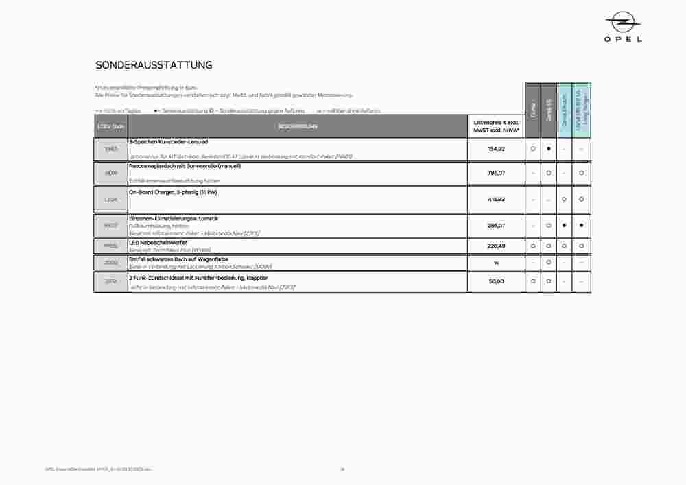 Opel Flugblatt (ab 03.10.2023) - Angebote und Prospekt - Seite 14