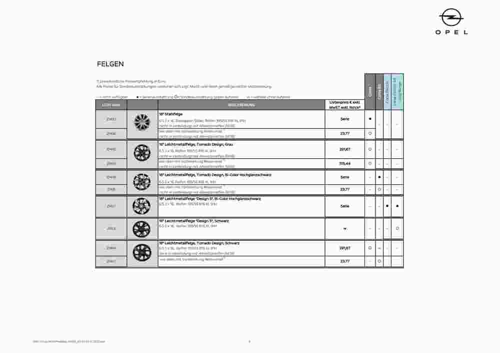 Opel Flugblatt (ab 03.10.2023) - Angebote und Prospekt - Seite 9