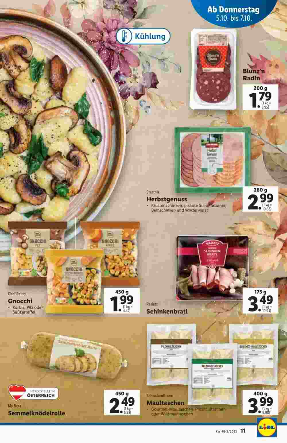 Lidl Flugblatt (ab 04.10.2023) - Angebote und Prospekt - Seite 11