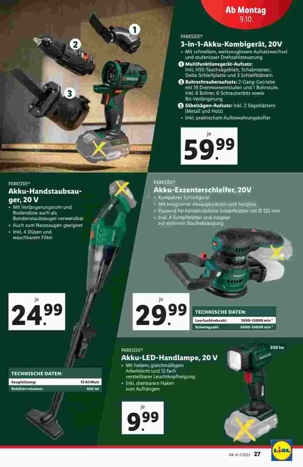 Lidl Flugblatt (ab 04.10.2023) - Angebote und Prospekt - Seite 29