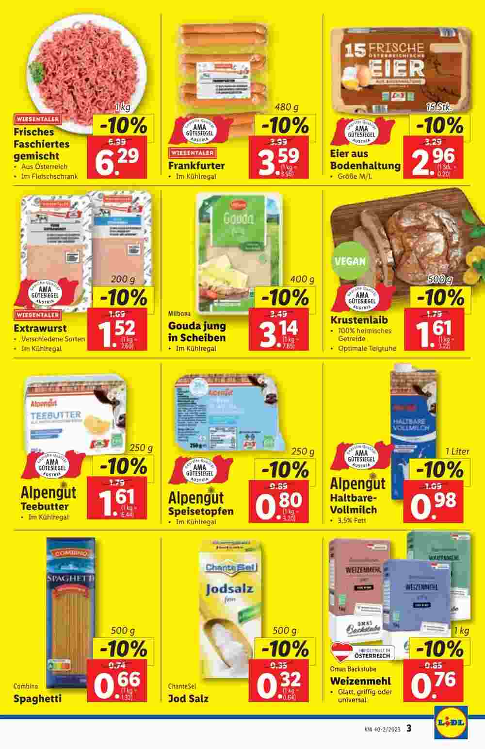 Lidl Flugblatt (ab 04.10.2023) - Angebote und Prospekt - Seite 3