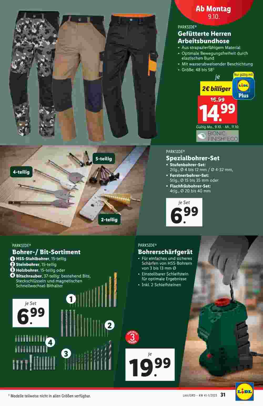 Lidl Flugblatt (ab 04.10.2023) - Angebote und Prospekt - Seite 33