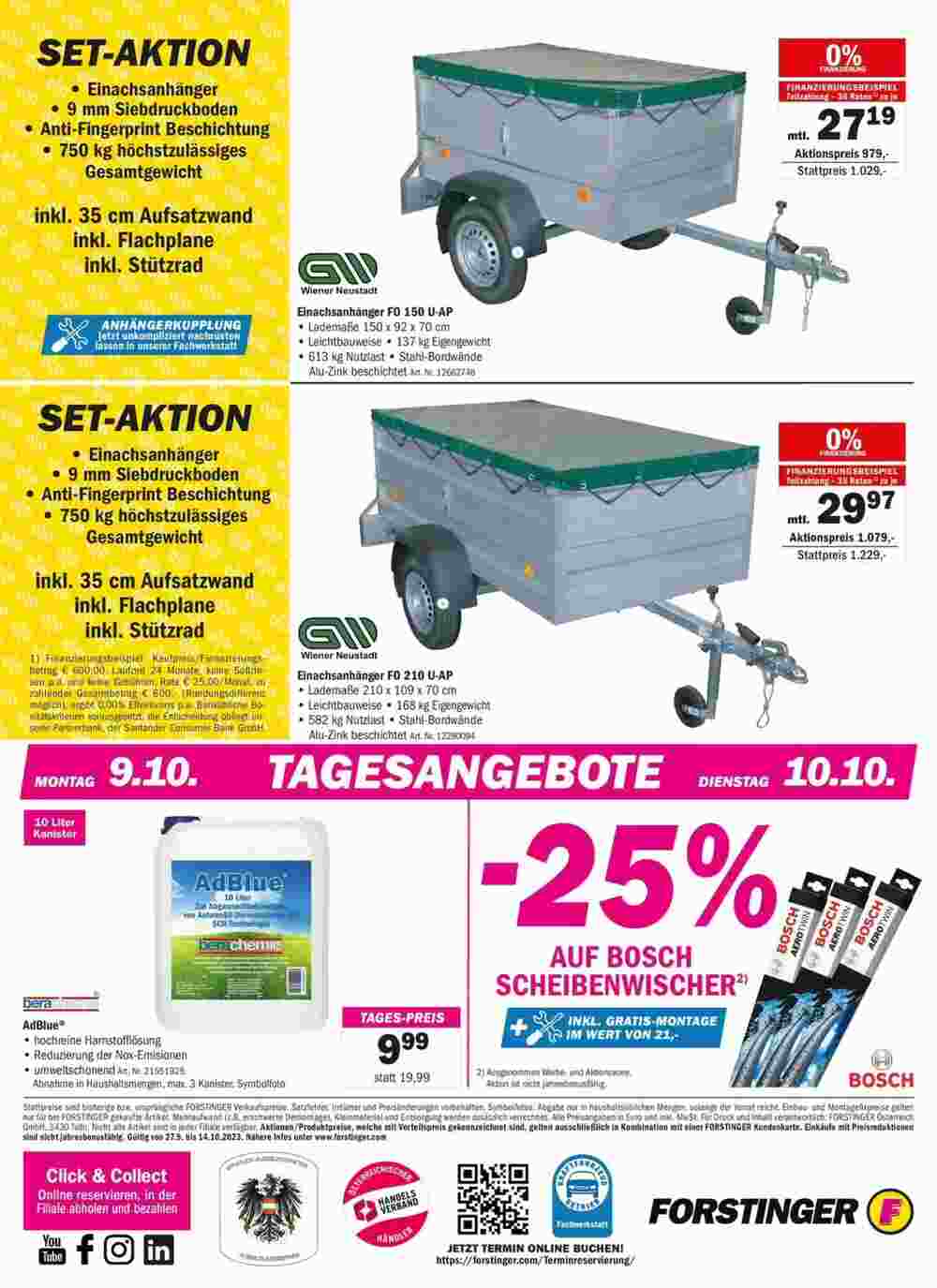 Forstinger Flugblatt (ab 04.10.2023) - Angebote und Prospekt - Seite 8