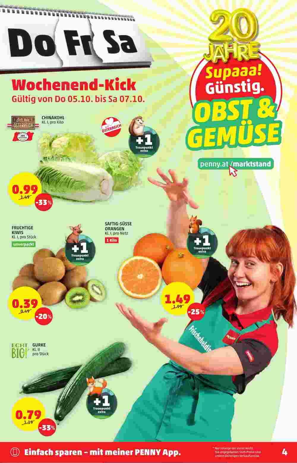 PENNY Flugblatt (ab 05.10.2023) - Angebote und Prospekt - Seite 4