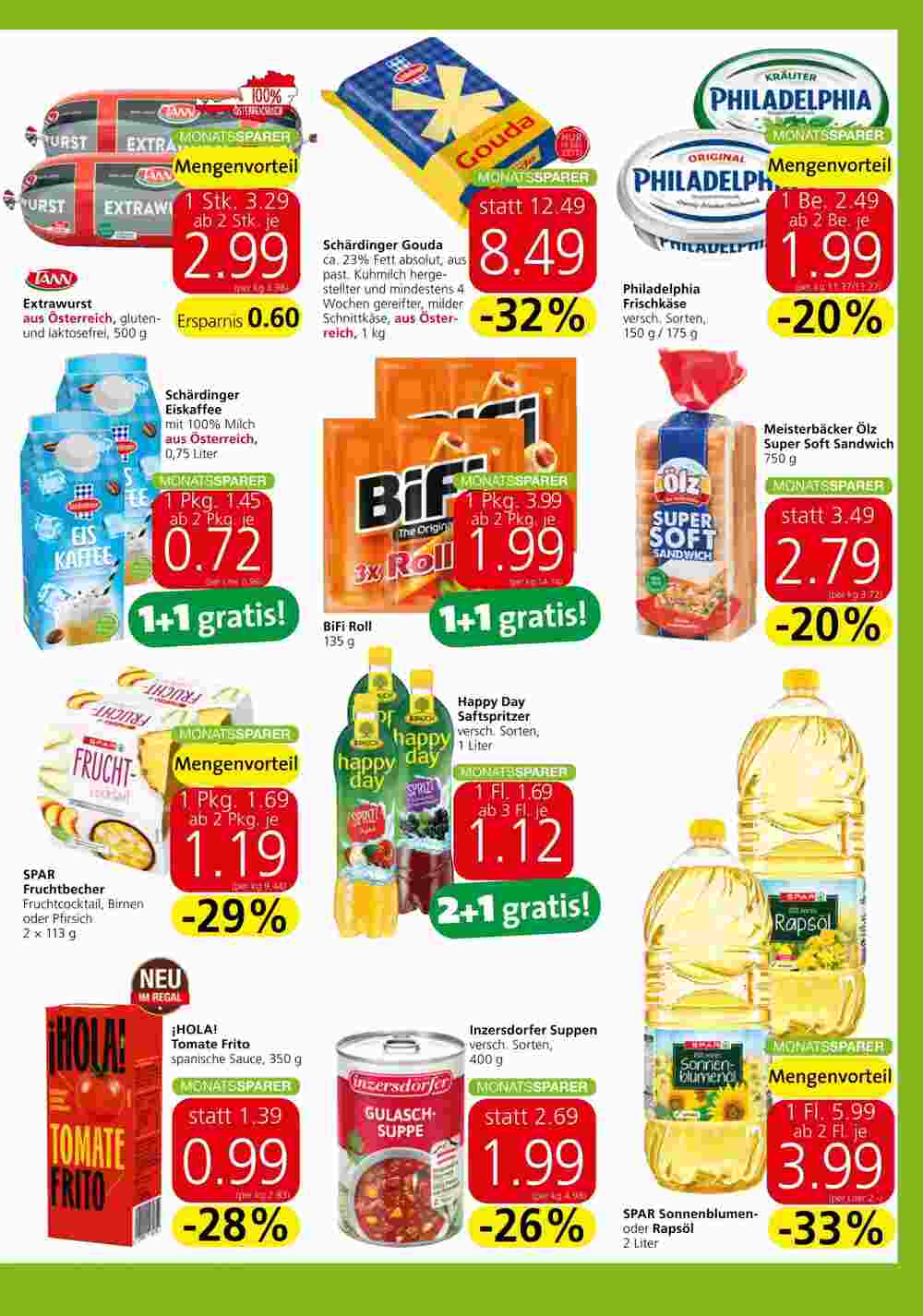 Spar Flugblatt (ab 05.10.2023) - Angebote und Prospekt - Seite 15