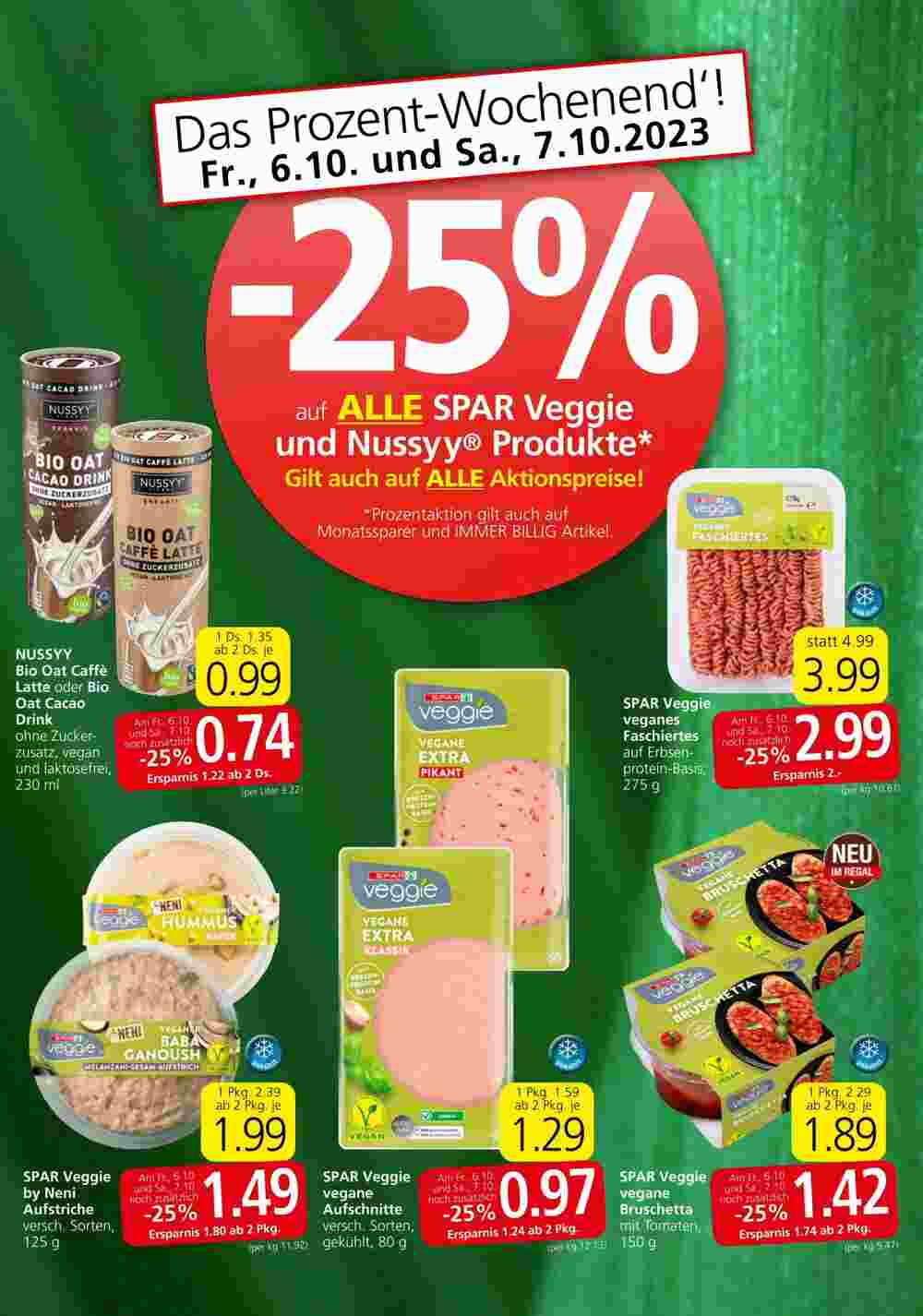 Spar Flugblatt (ab 05.10.2023) - Angebote und Prospekt - Seite 3