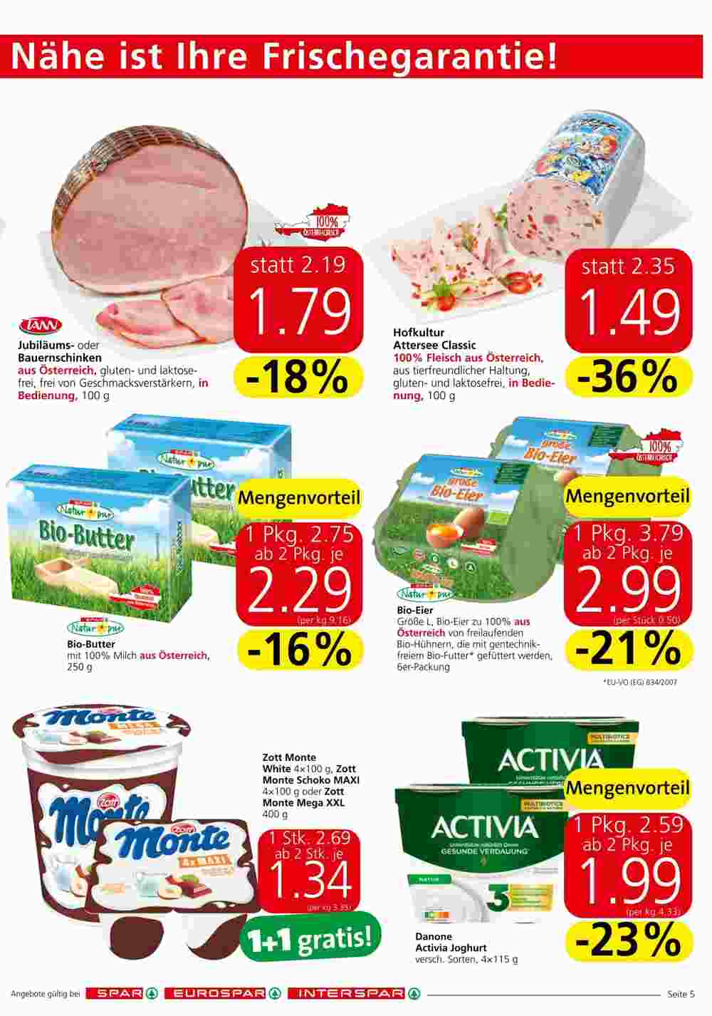 Spar Flugblatt (ab 05.10.2023) - Angebote und Prospekt - Seite 5