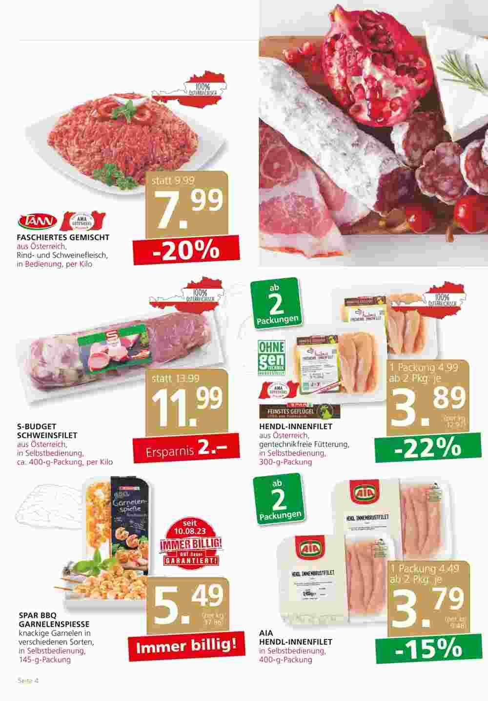 SPAR Gourmet Flugblatt (ab 05.10.2023) - Angebote und Prospekt - Seite 4