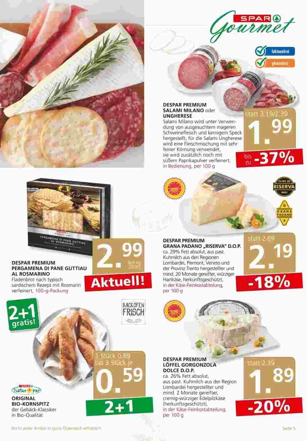 SPAR Gourmet Flugblatt (ab 05.10.2023) - Angebote und Prospekt - Seite 5