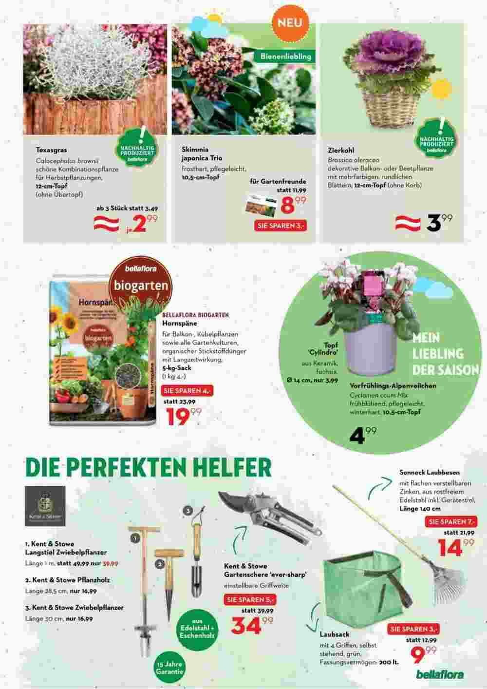 Bellaflora Flugblatt (ab 05.10.2023) - Angebote und Prospekt - Seite 5