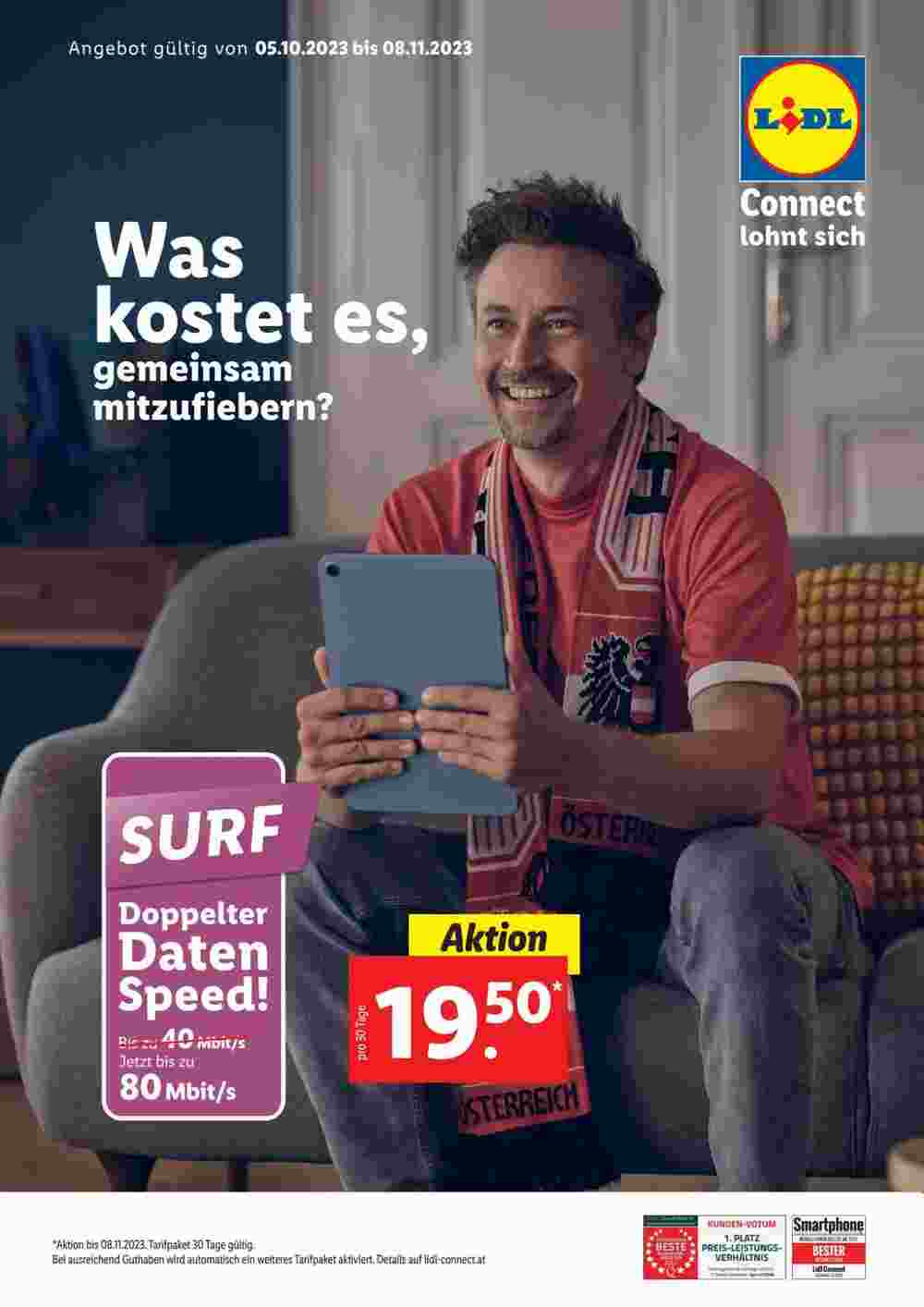 Lidl Flugblatt (ab 05.10.2023) - Angebote und Prospekt - Seite 1