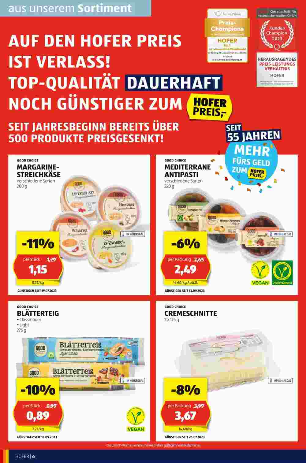 Hofer Flugblatt (ab 06.10.2023) - Angebote und Prospekt - Seite 6