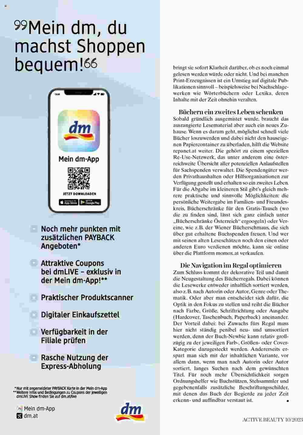 dm Flugblatt (ab 06.10.2023) - Angebote und Prospekt - Seite 72