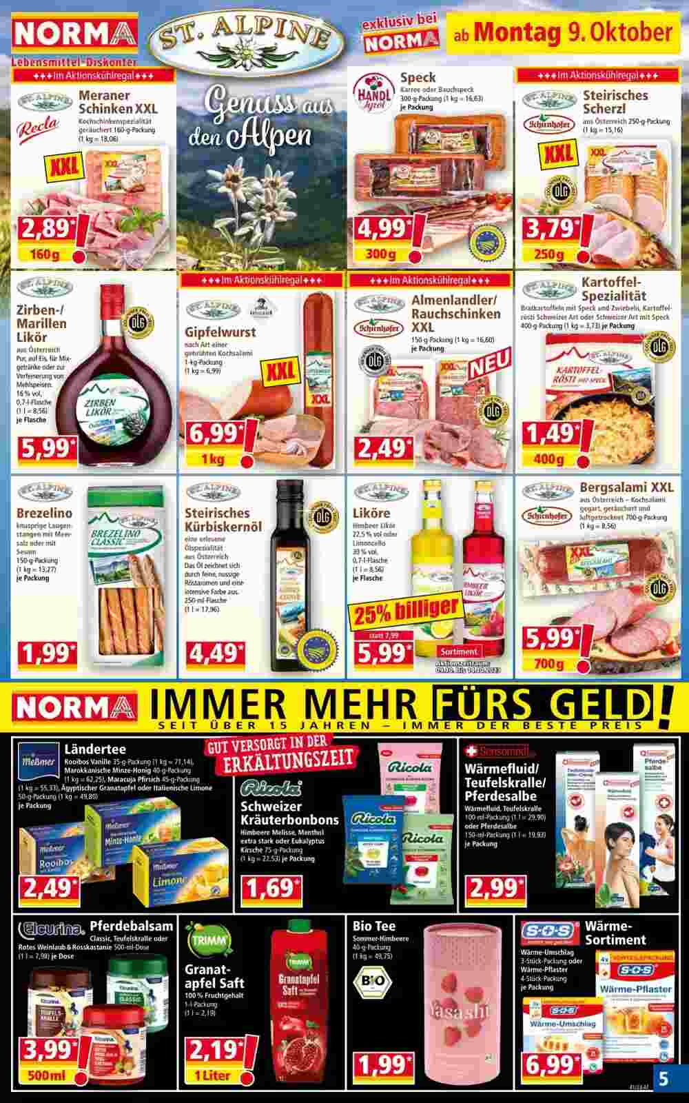 Norma Flugblatt (ab 08.10.2023) - Angebote und Prospekt - Seite 5