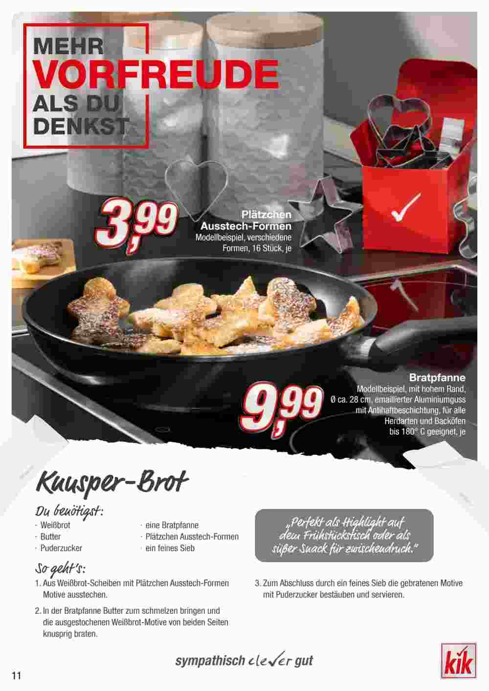 KiK Flugblatt (ab 08.10.2023) - Angebote und Prospekt - Seite 11