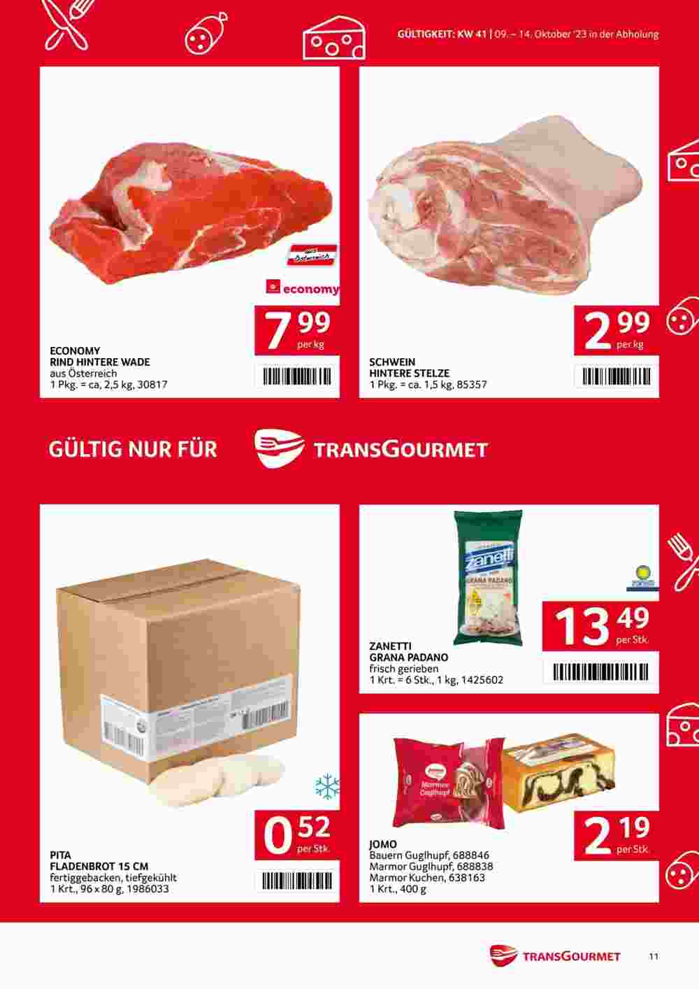 Transgourmet Flugblatt (ab 09.10.2023) - Angebote und Prospekt - Seite 11