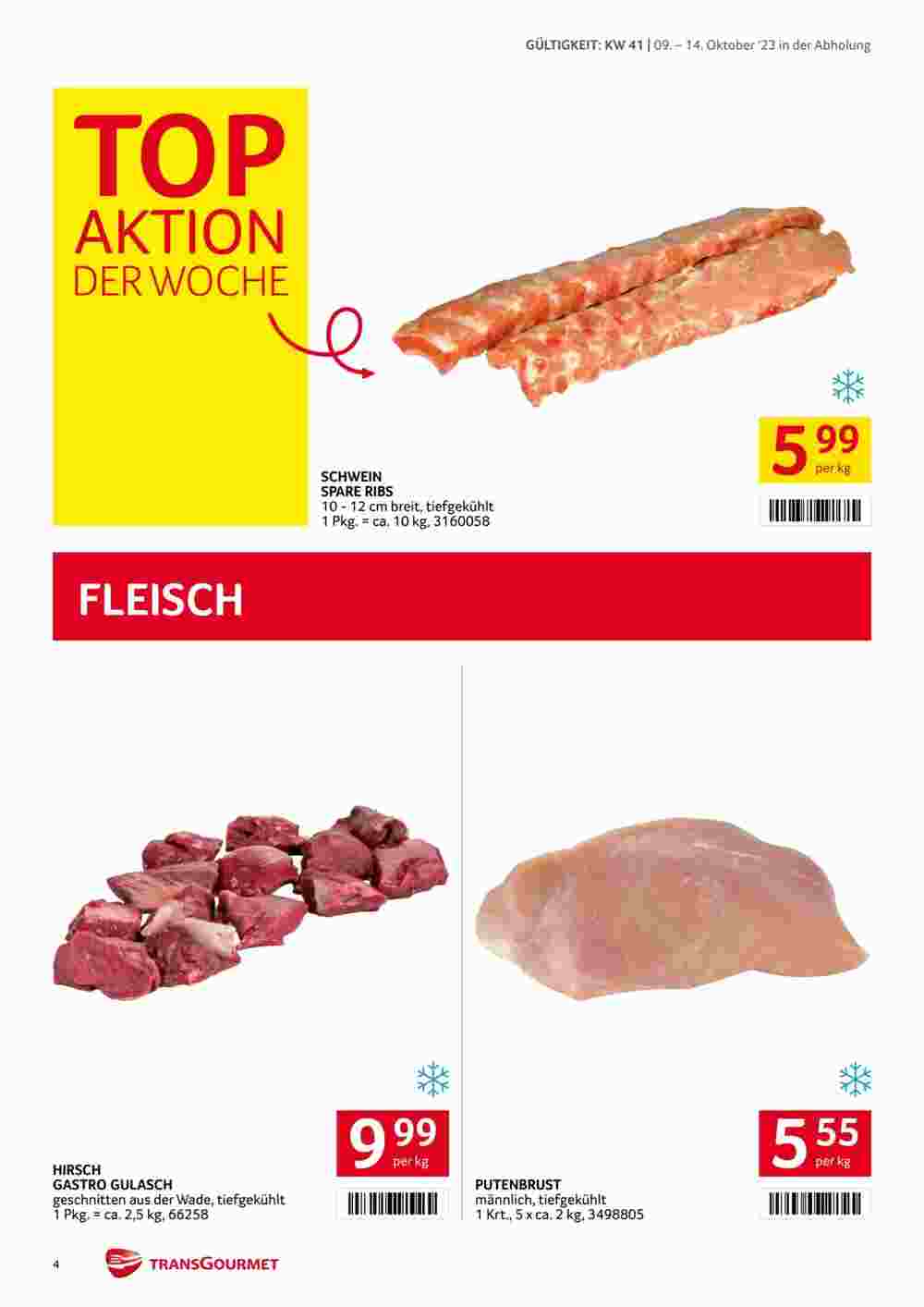 Transgourmet Flugblatt (ab 09.10.2023) - Angebote und Prospekt - Seite 4