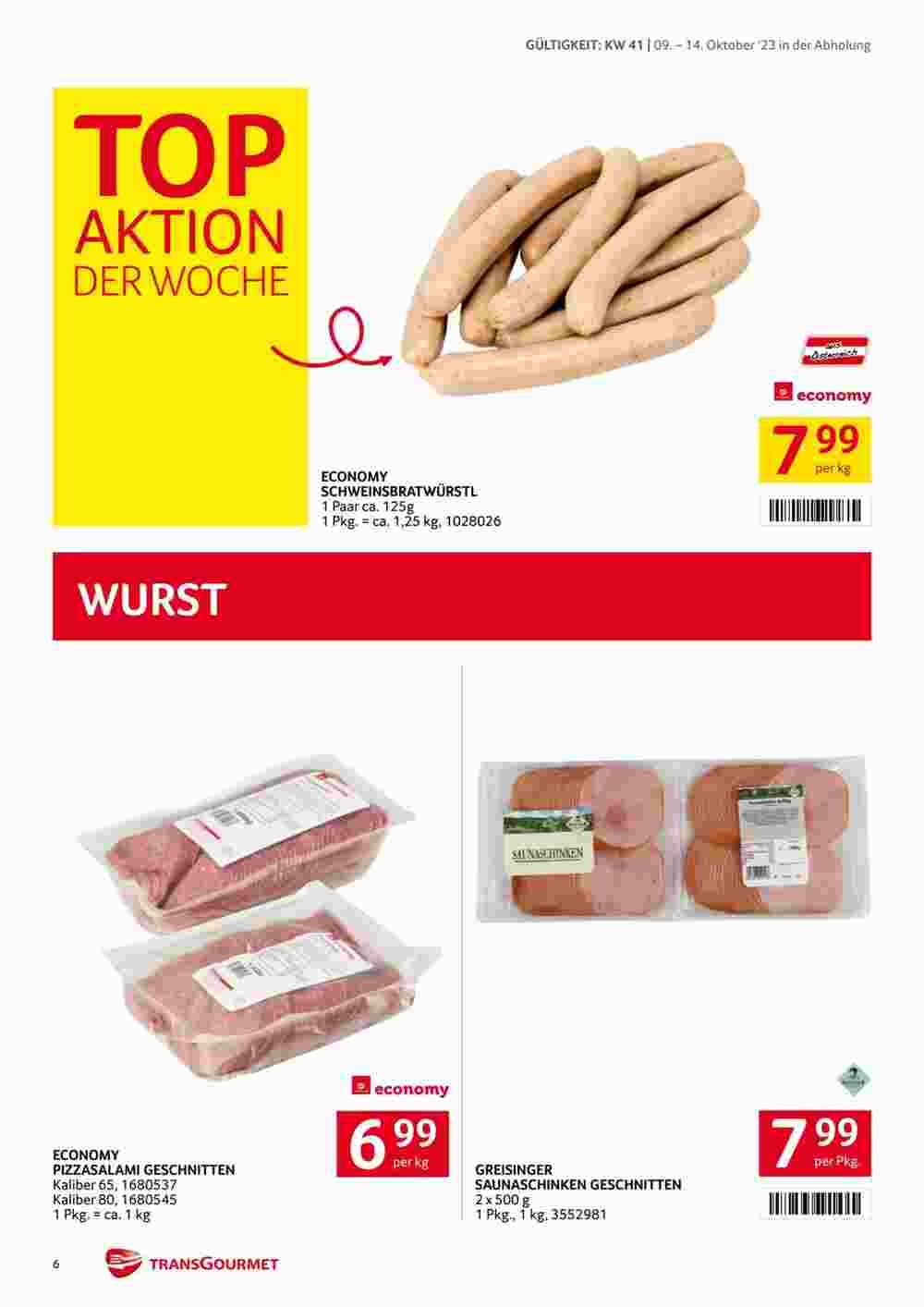 Transgourmet Flugblatt (ab 09.10.2023) - Angebote und Prospekt - Seite 6