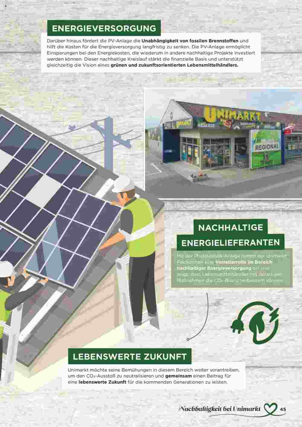 Unimarkt Flugblatt (ab 10.10.2023) - Angebote und Prospekt - Seite 45