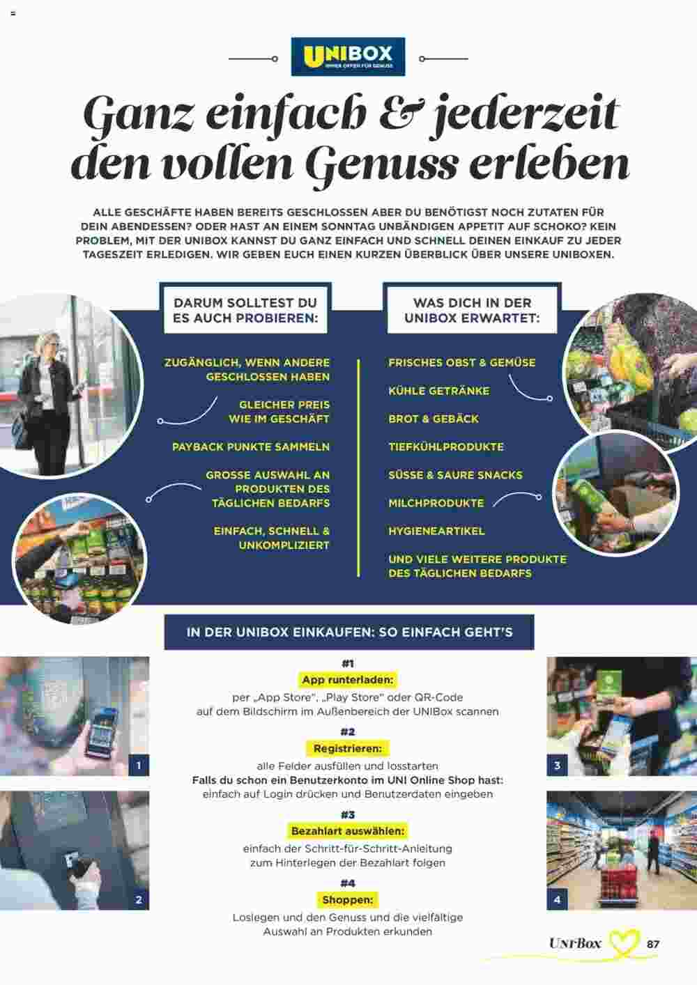 Unimarkt Flugblatt (ab 10.10.2023) - Angebote und Prospekt - Seite 87