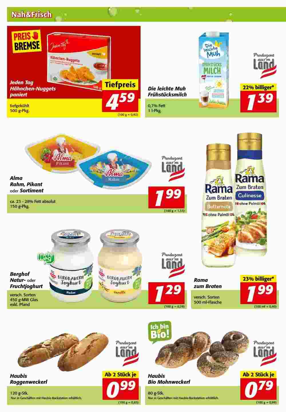 Nah&Frisch Flugblatt (ab 11.10.2023) - Angebote und Prospekt - Seite 2