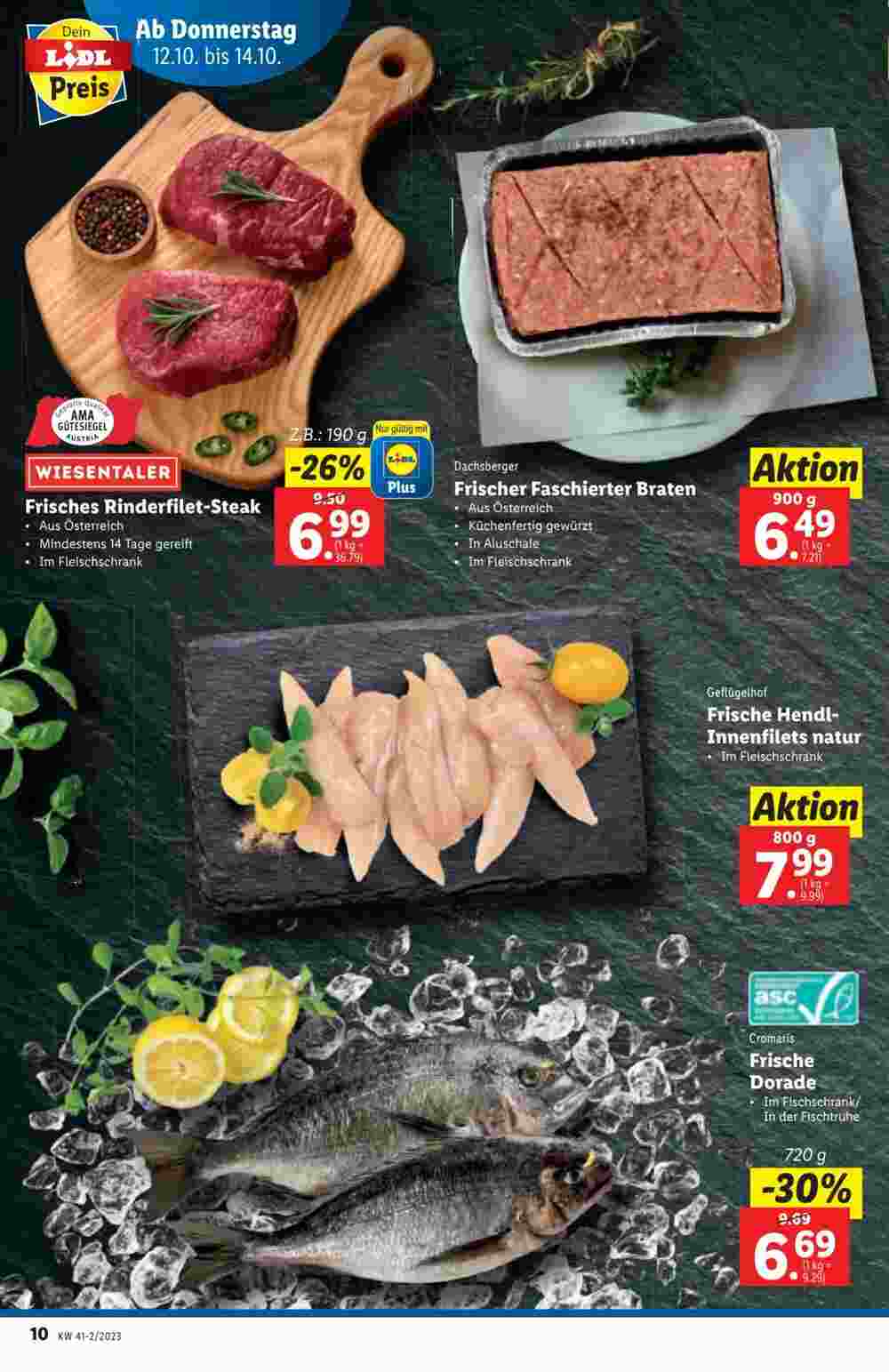 Lidl Flugblatt (ab 11.10.2023) - Angebote und Prospekt - Seite 10