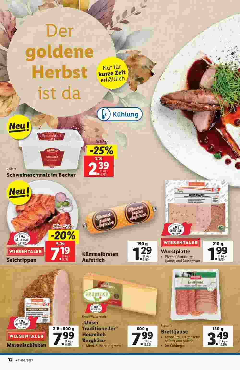 Lidl Flugblatt (ab 11.10.2023) - Angebote und Prospekt - Seite 12