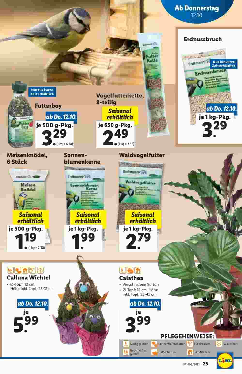 Lidl Flugblatt (ab 11.10.2023) - Angebote und Prospekt - Seite 25