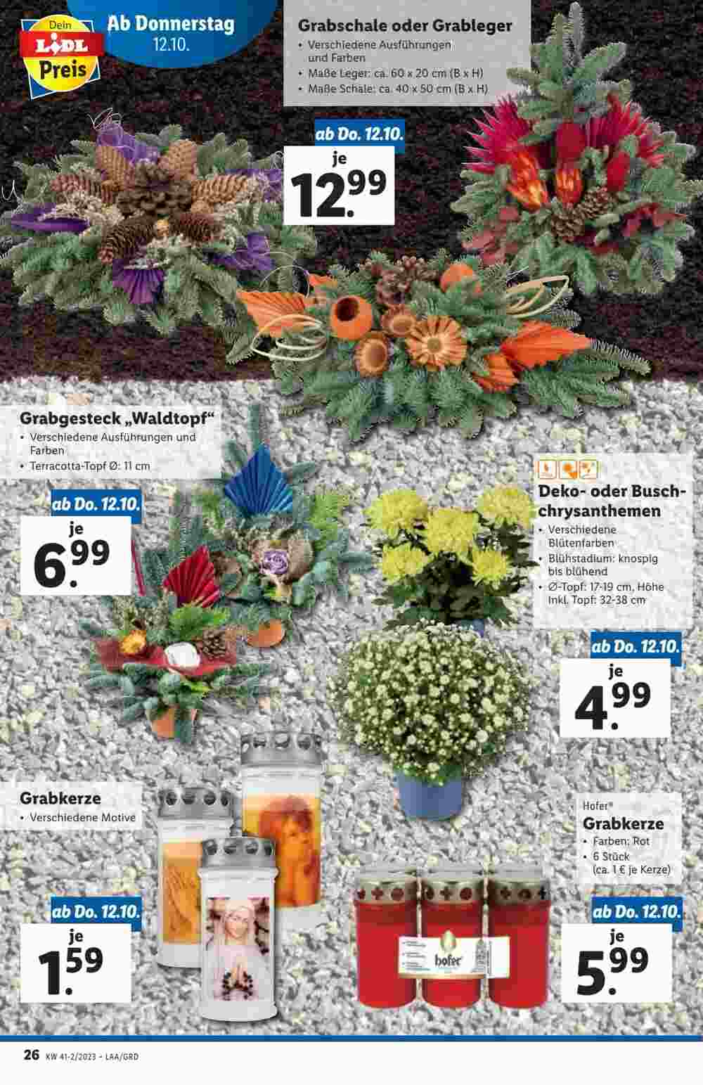 Lidl Flugblatt (ab 11.10.2023) - Angebote und Prospekt - Seite 26