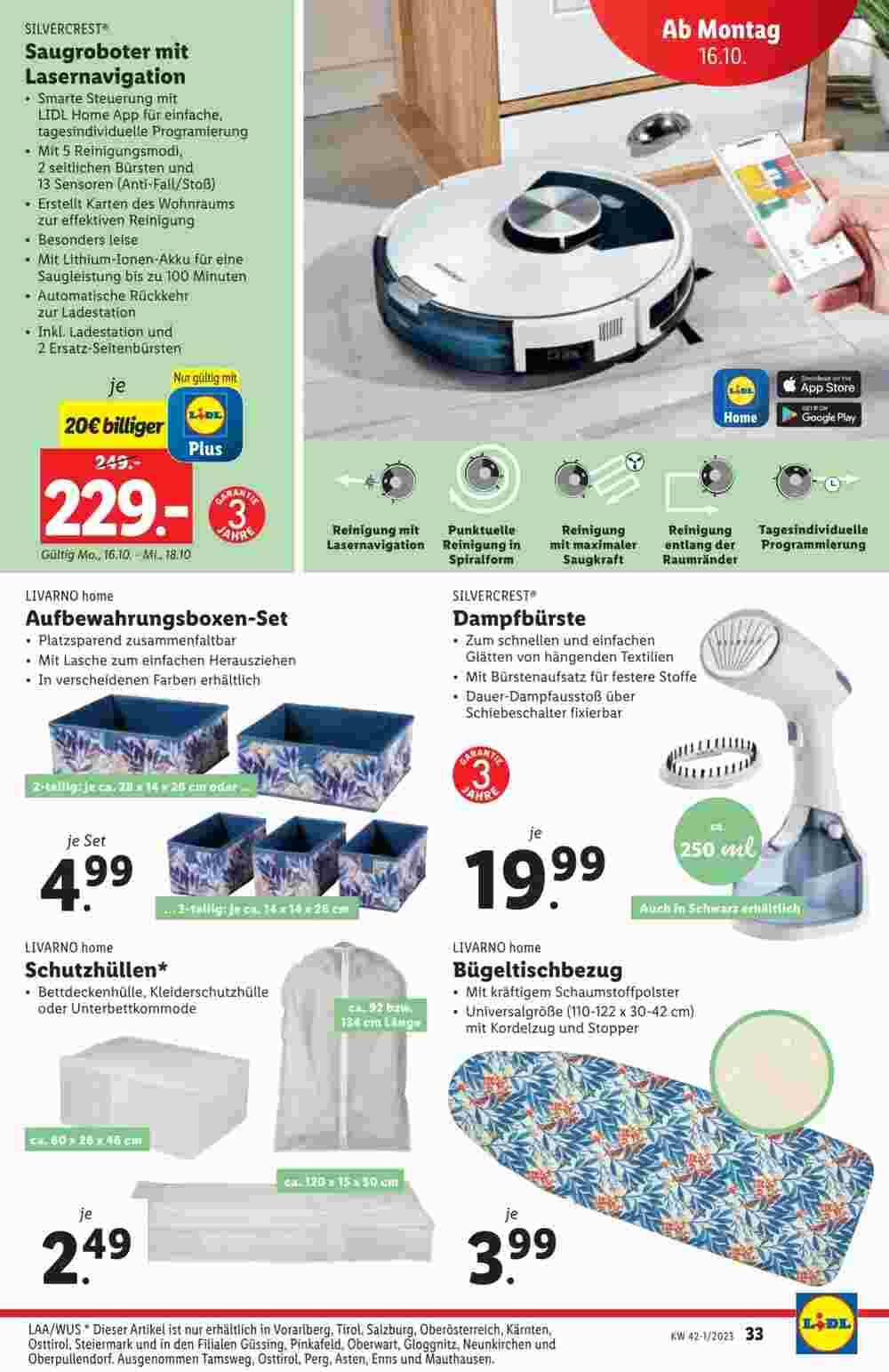 Lidl Flugblatt (ab 11.10.2023) - Angebote und Prospekt - Seite 33