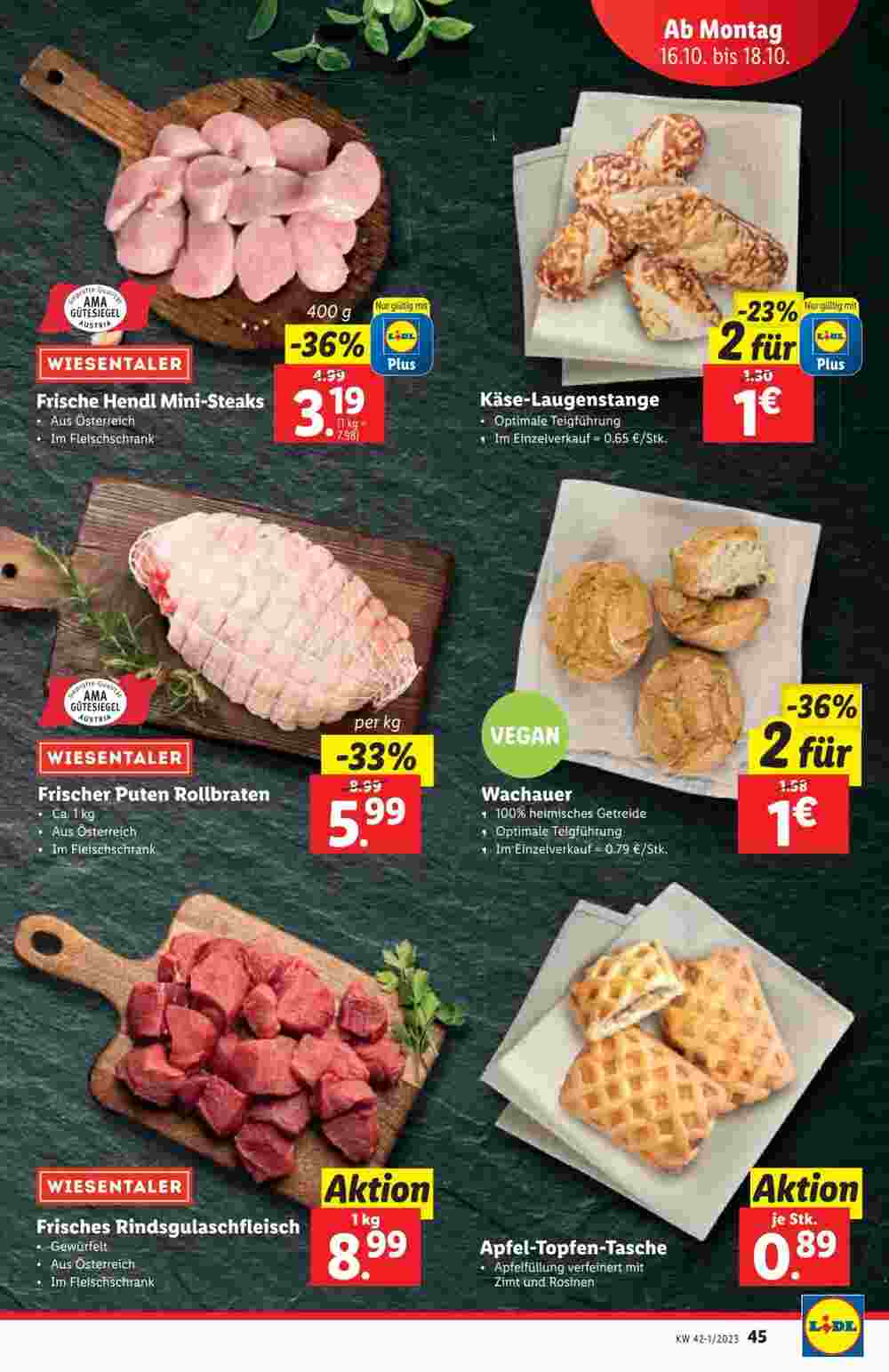 Lidl Flugblatt (ab 11.10.2023) - Angebote und Prospekt - Seite 45