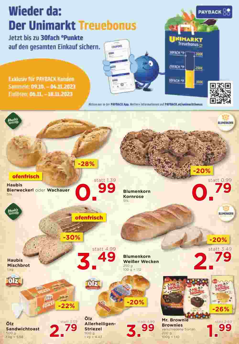 Unimarkt Flugblatt (ab 11.10.2023) - Angebote und Prospekt - Seite 5