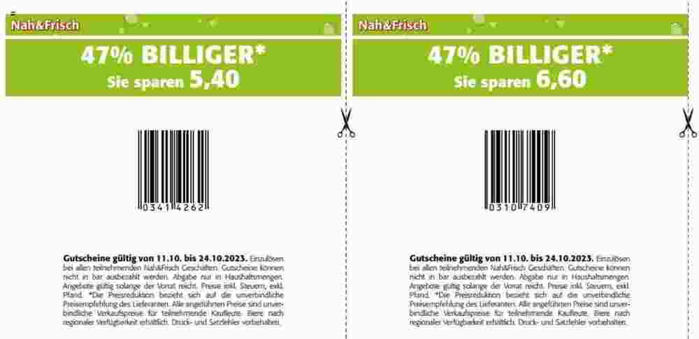 Nah&Frisch Flugblatt (ab 11.10.2023) - Angebote und Prospekt - Seite 18