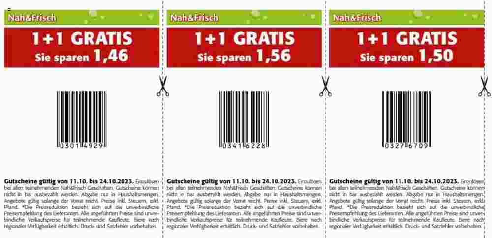 Nah&Frisch Flugblatt (ab 11.10.2023) - Angebote und Prospekt - Seite 4