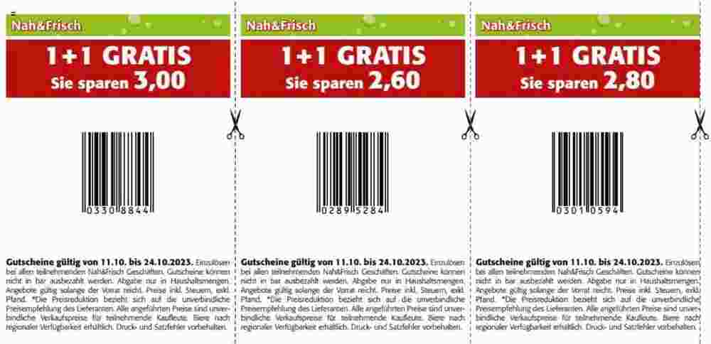 Nah&Frisch Flugblatt (ab 11.10.2023) - Angebote und Prospekt - Seite 8