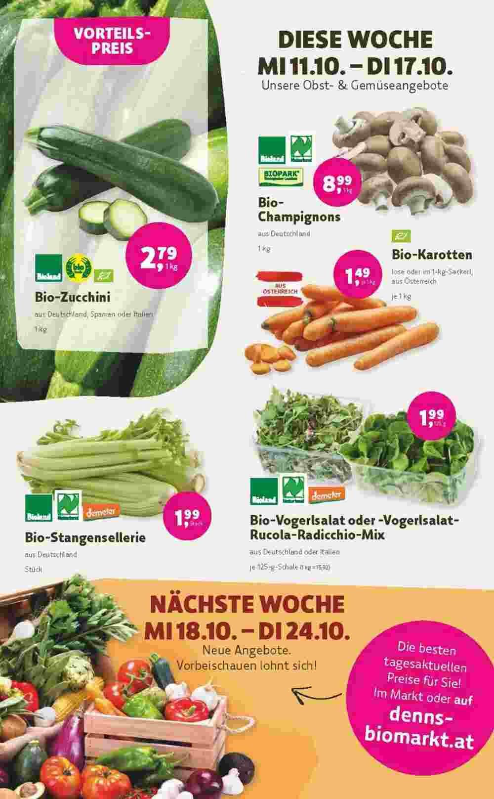 Denn's Biomarkt Flugblatt (ab 11.10.2023) - Angebote und Prospekt - Seite 2